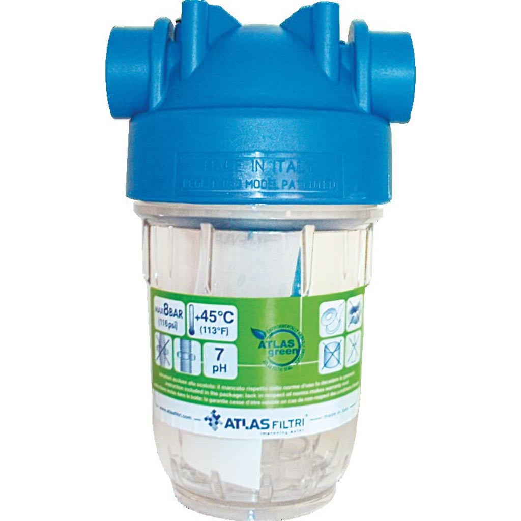 Filtru apa fara rezerva, 9 x 20 cm, racord 1/2 