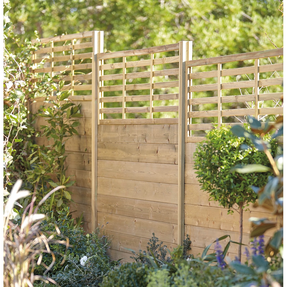 Stalp Blooma Neva, 180 x 7 x 3.5 cm, lemn, maro