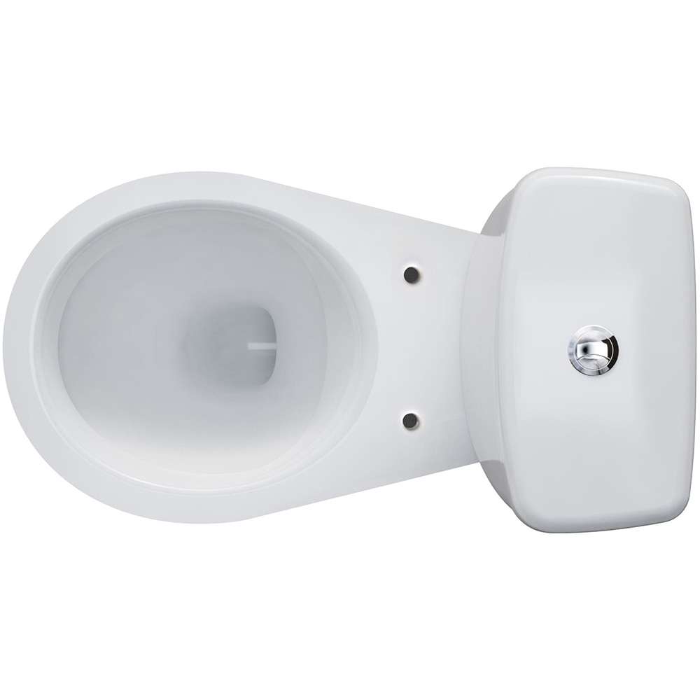 Set vas WC CERSANIT, monobloc, montaj pe pardoseala, evacuare orizontala, rezervor dubla comanda 3/6l, cu capac, alb