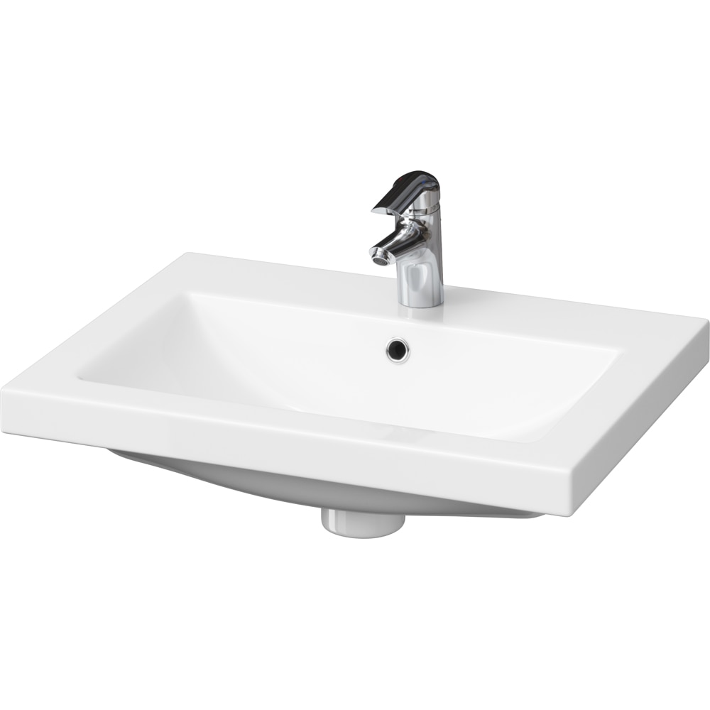 Lavoar baie CERSANIT Como 60 K32-011, ceramica, 60 x 45 cm, alb