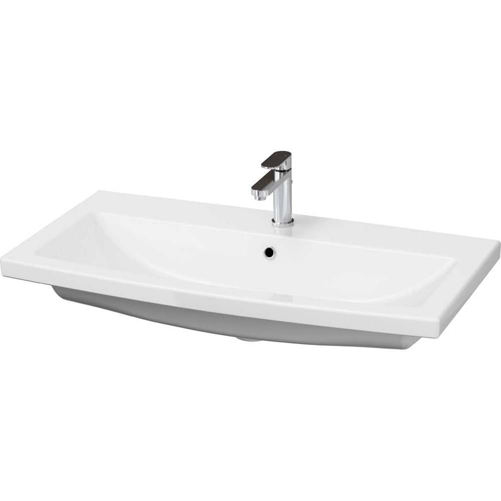 Lavoar baie CERSANIT Como 80 K32-013, ceramica, 80 x 45 cm, alb