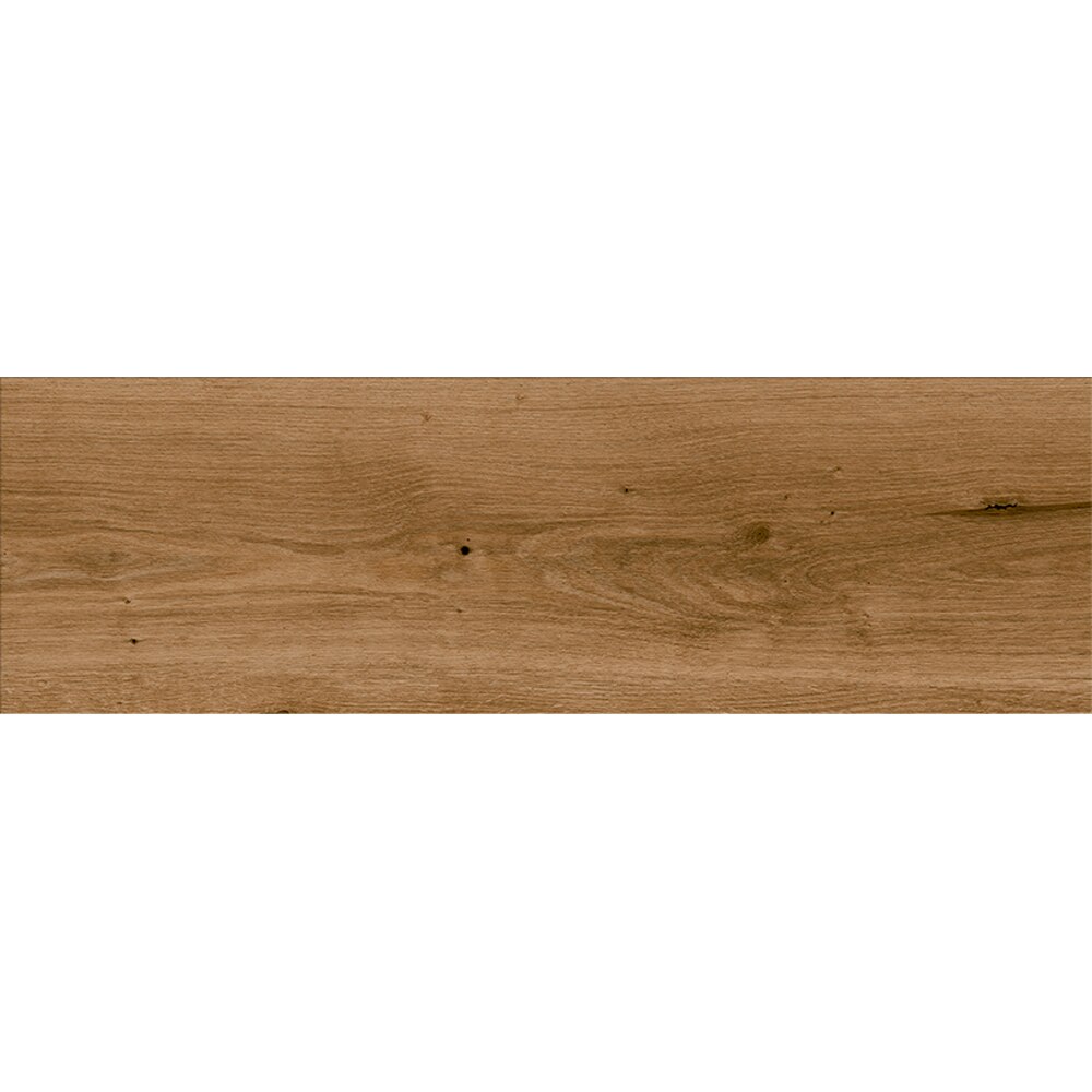 Gresie interior/exterior CERSANIT Frenchwood Brown, 60 x 18.5 cm, 7 mm, 1.0m2/cutie, PEI 3