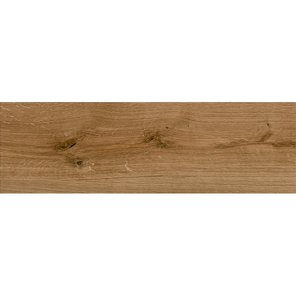 Gresie interior/exterior CERSANIT Frenchwood Brown, 60 x 18.5 cm, 7 mm, 1.0m2/cutie, PEI 3