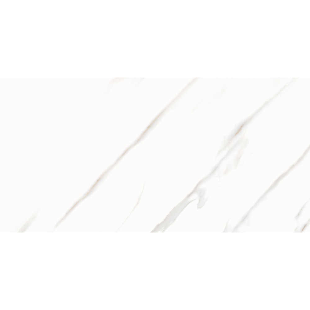 Gresie interior/exterior CERSANIT Moonstone White Satin Rect, 59.8 x 119.8 cm, 8 mm, 1.43m2/cutie, PEI 5