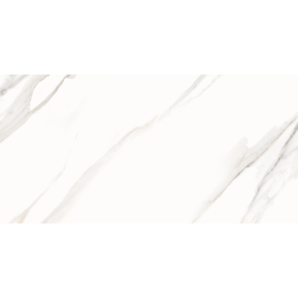 Gresie interior/exterior CERSANIT Moonstone White Satin Rect, 59.8 x 119.8 cm, 8 mm, 1.43m2/cutie, PEI 5