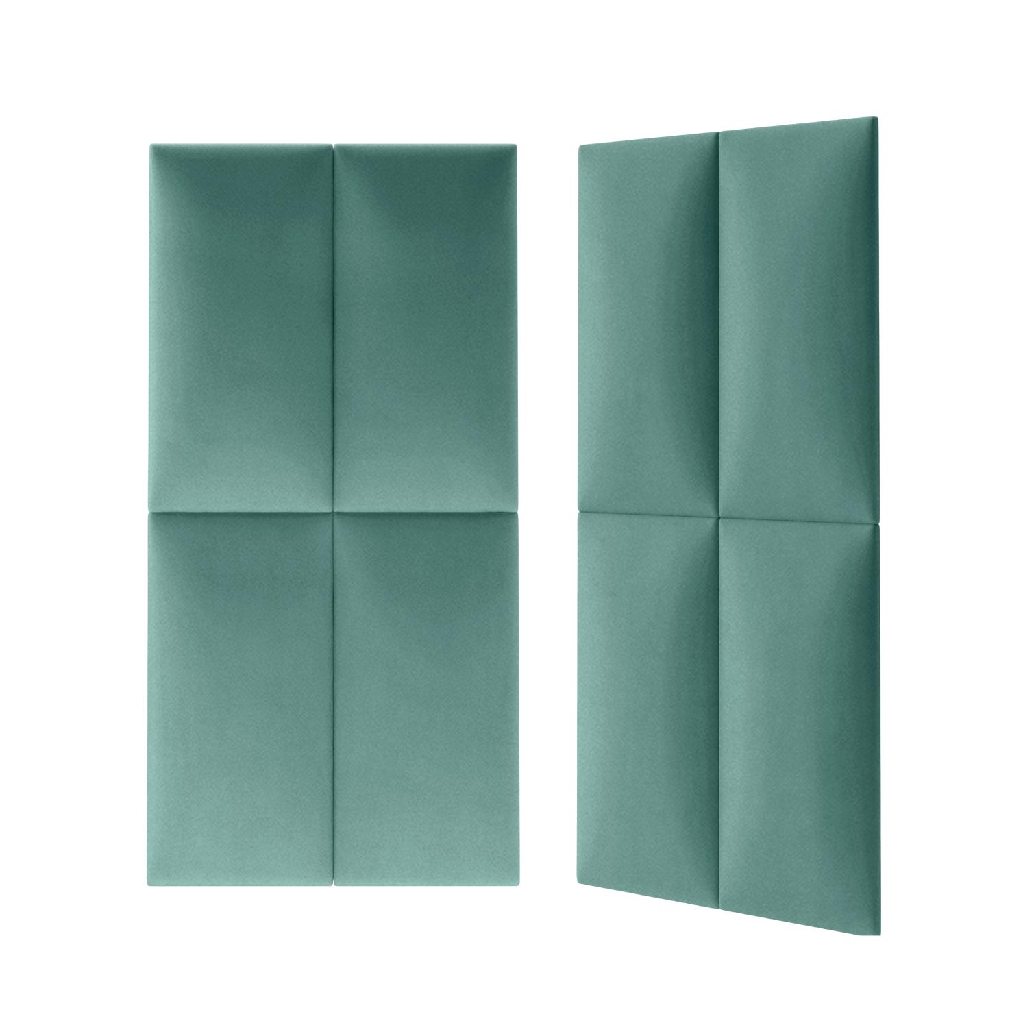 Panou tapitat, verde, dreptunghi, 60 x 30 cm