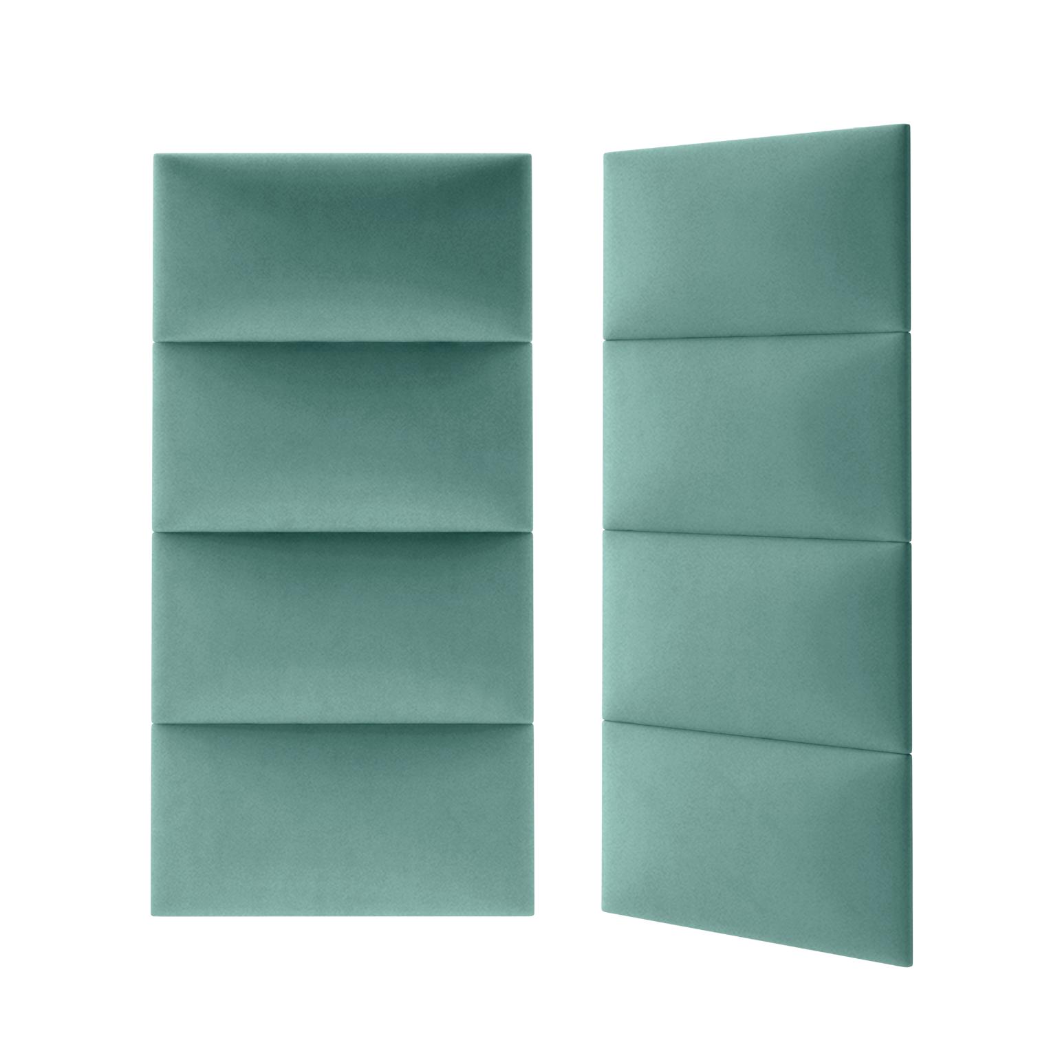 Panou tapitat, verde, dreptunghi, 60 x 30 cm