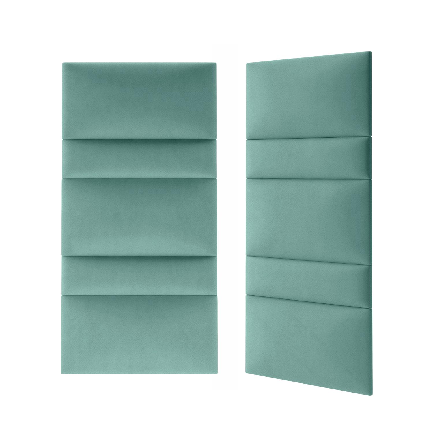 Panou tapitat, verde, dreptunghi, 60 x 30 cm