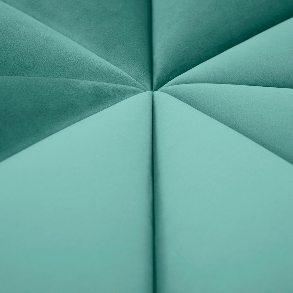 Panou tapitat, verde, triunghi, 30 cm