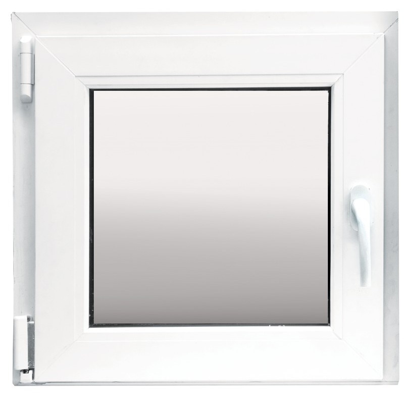 Fereastra termopan FENSTERWELT, PVC, 3 camere, 76 x 116 cm, deschidere batanta stanga, alb