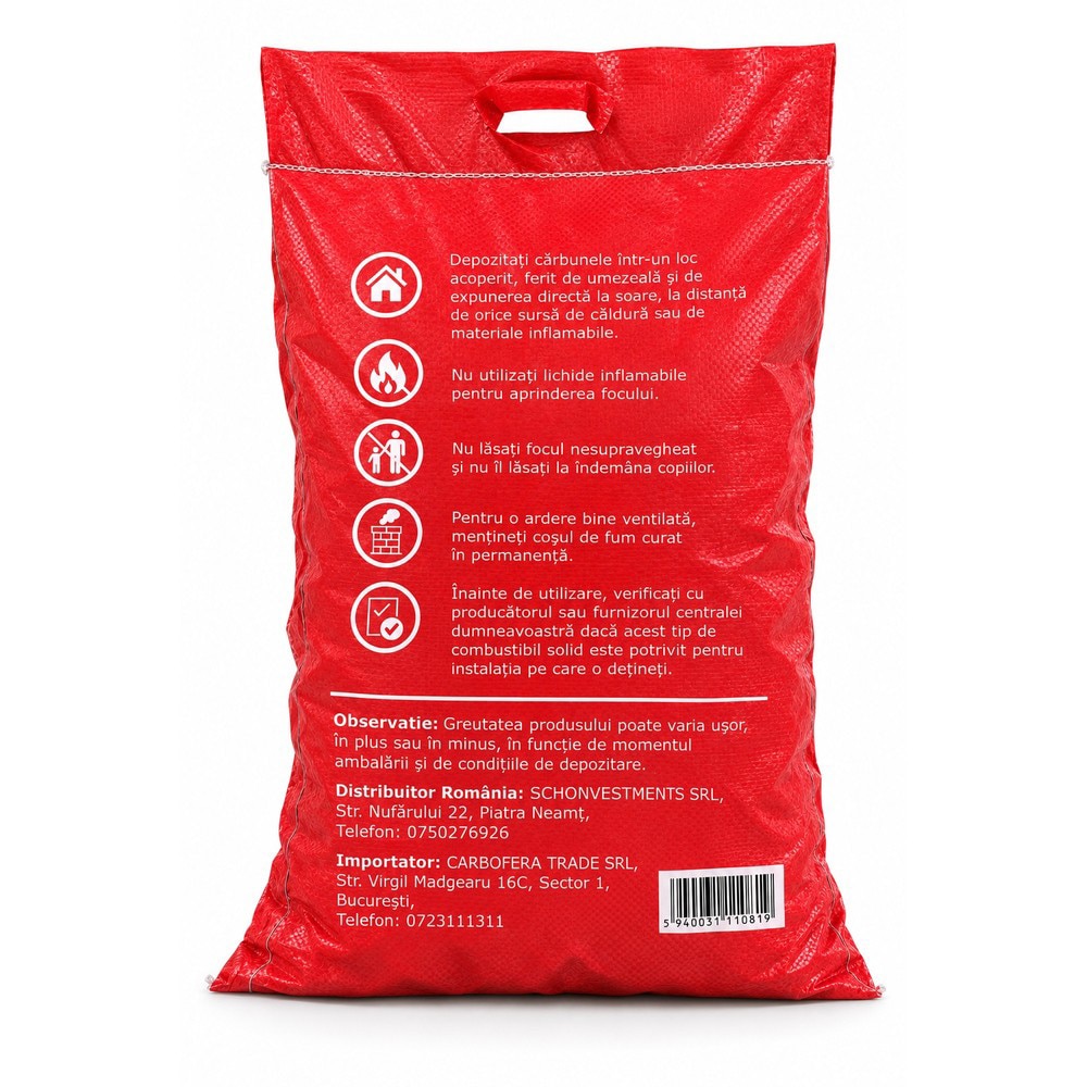 Carbune huila Volcano, 20 Kg