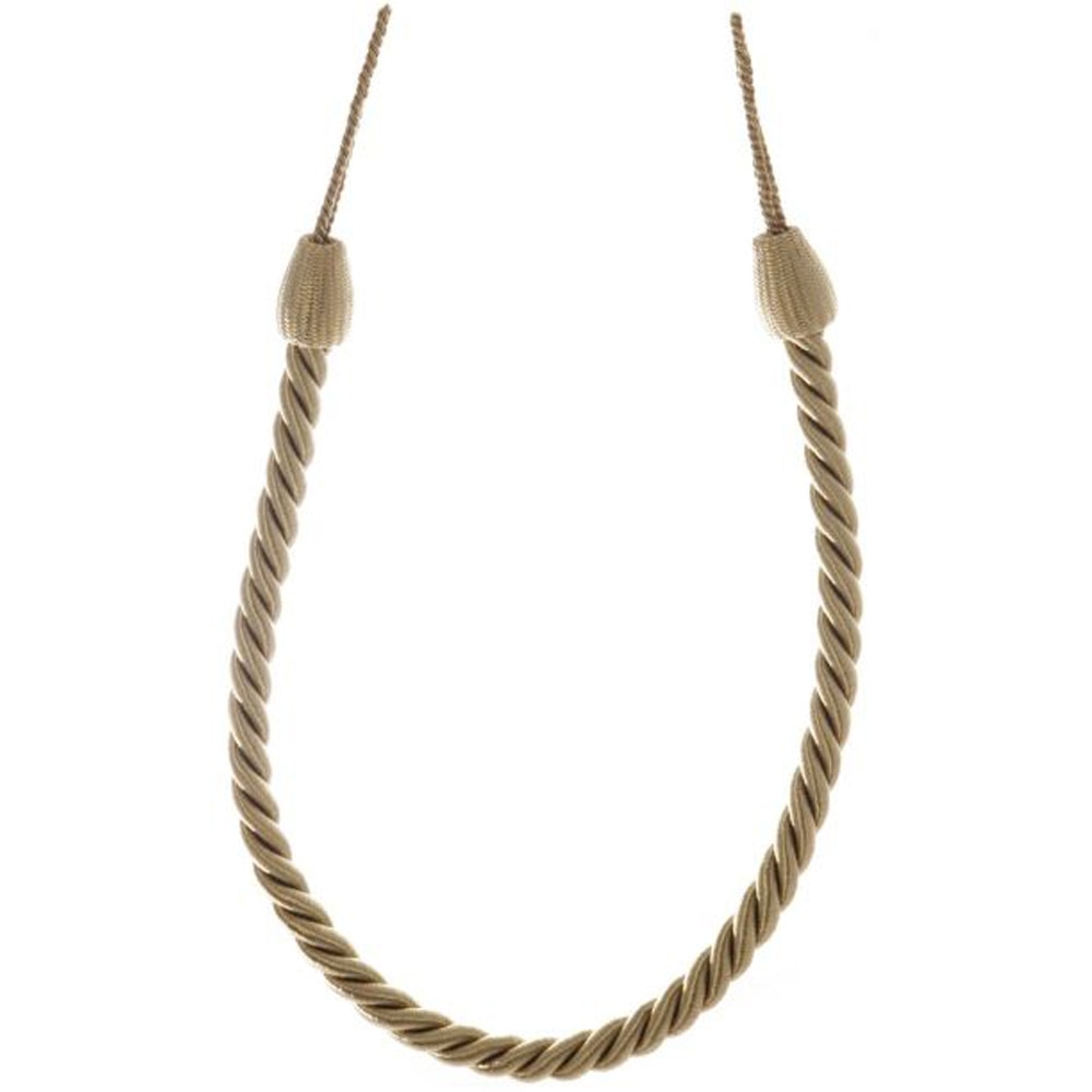 Snur prindere draperie, poliester, 57 x 1.3 cm, auriu