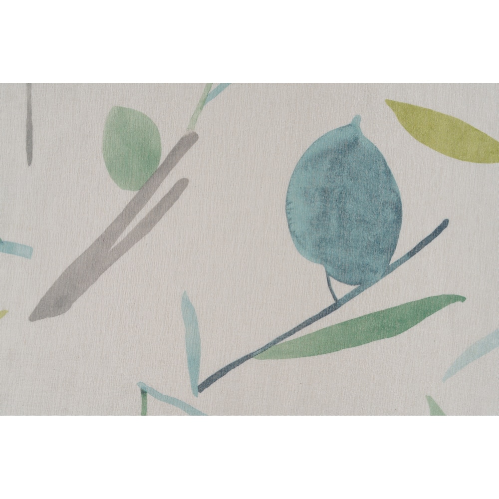 Perdea Mendola Palmas, rejansa, 300 x 260 cm, verde