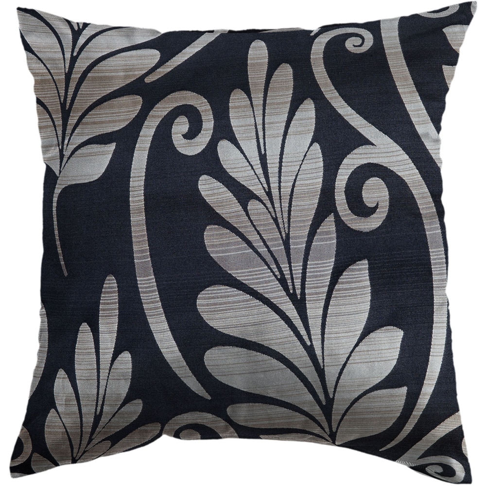 Perna decorativa Escape Mendola, 40 x 40 cm, negru