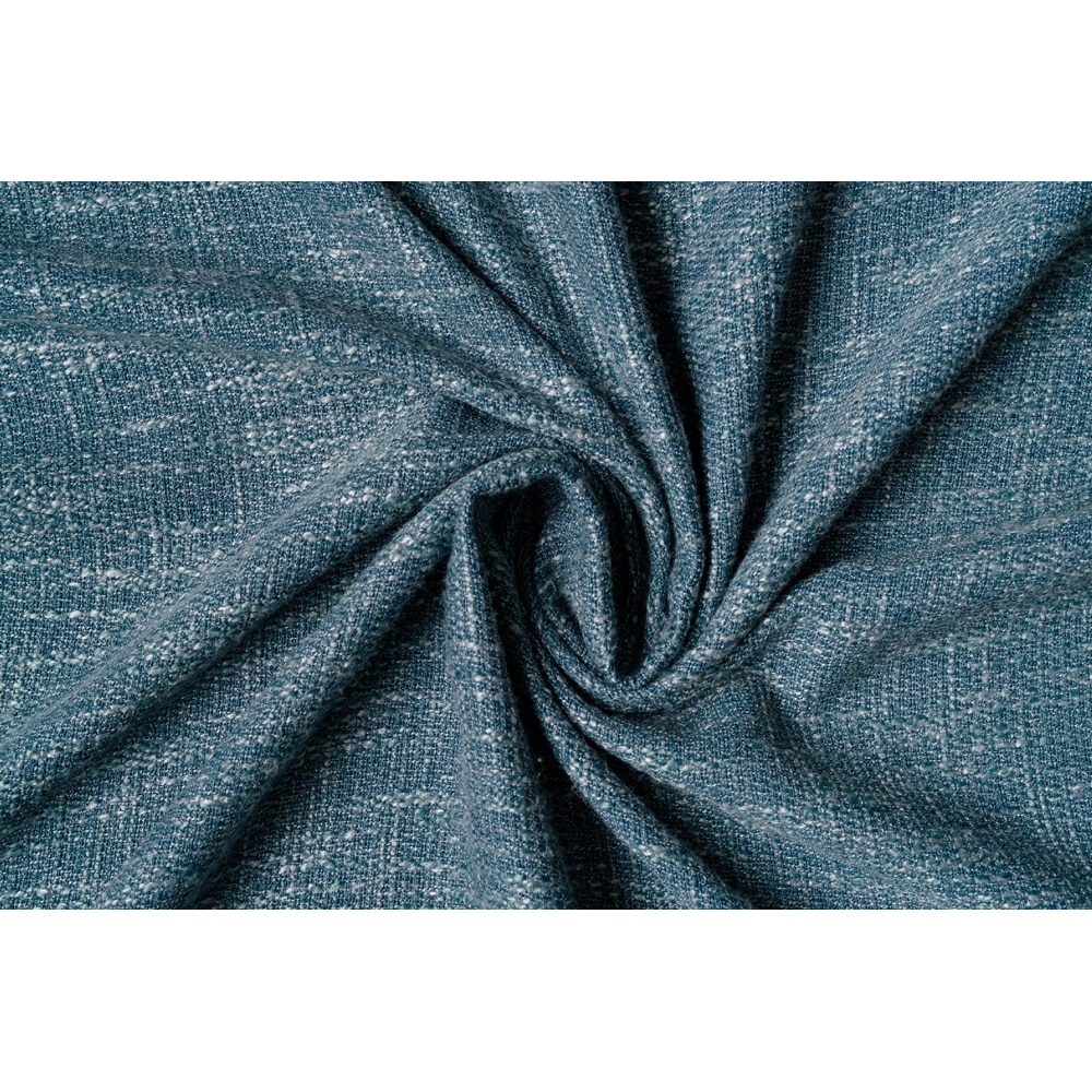 Draperie Mendola Riva, inele, 140 x 245 cm, albastru-gri