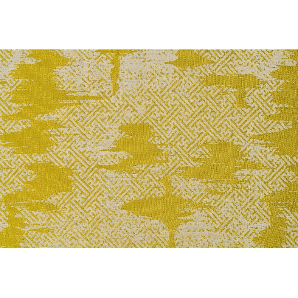 Draperie Mendola Tagus, inele, 140 x 260 cm, galben