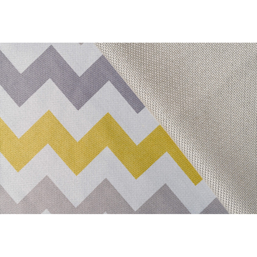 Draperie Icarus, inele, 140 x 260 cm, semiopac, galben