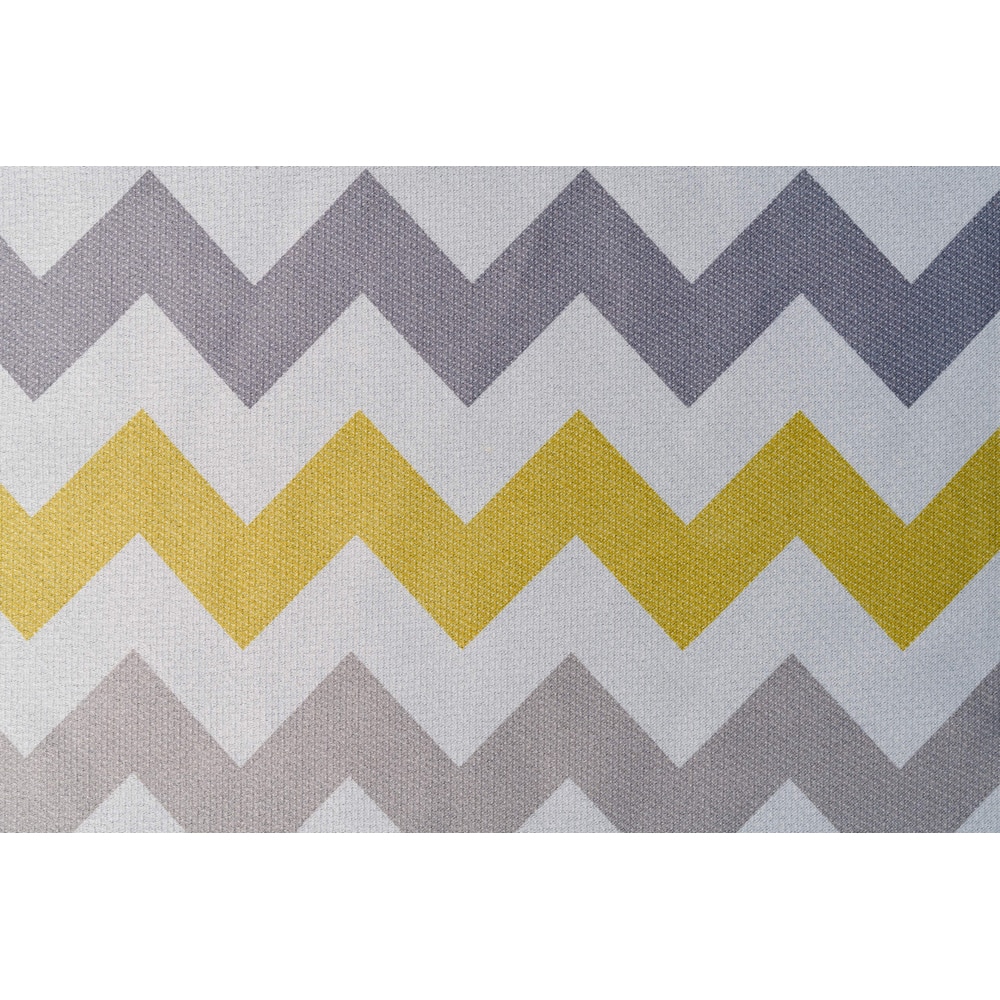 Draperie Icarus, inele, 140 x 260 cm, semiopac, galben