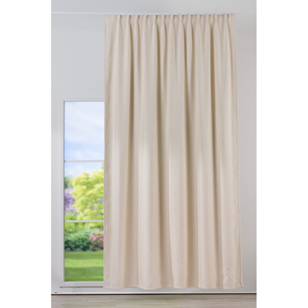 Draperie Agios, rejansa, 140 x 260 cm, semiopac, crem