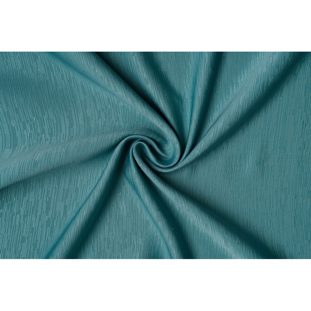 Draperie Agios, rejansa, 140 x 260 cm, semiopac, turcoaz