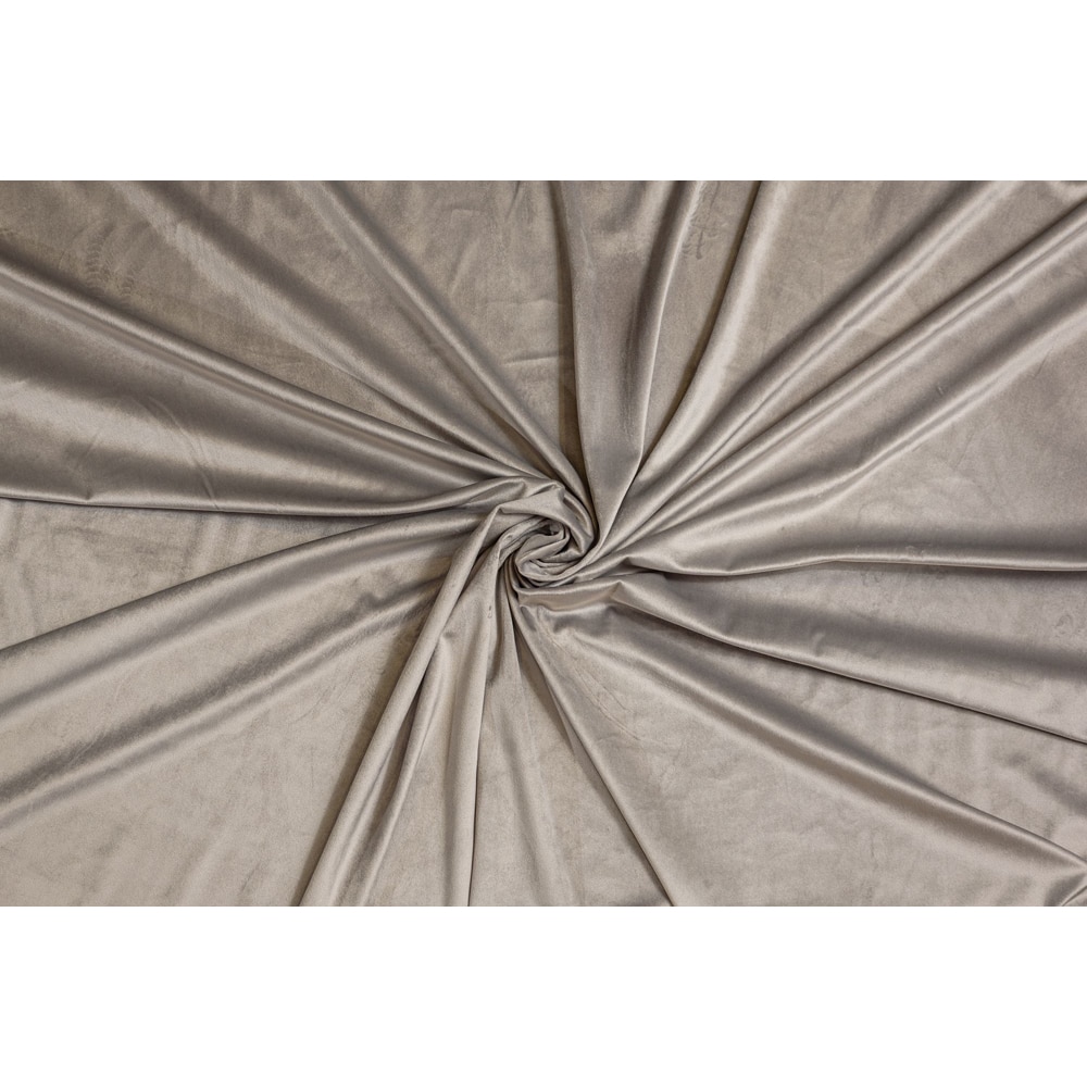 Draperie Oliva, inele, 140 x 260 cm, semiopac, gri deschis