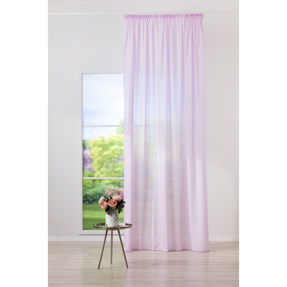 Perdea Alma, rejansa, 140 x 260 cm, roz