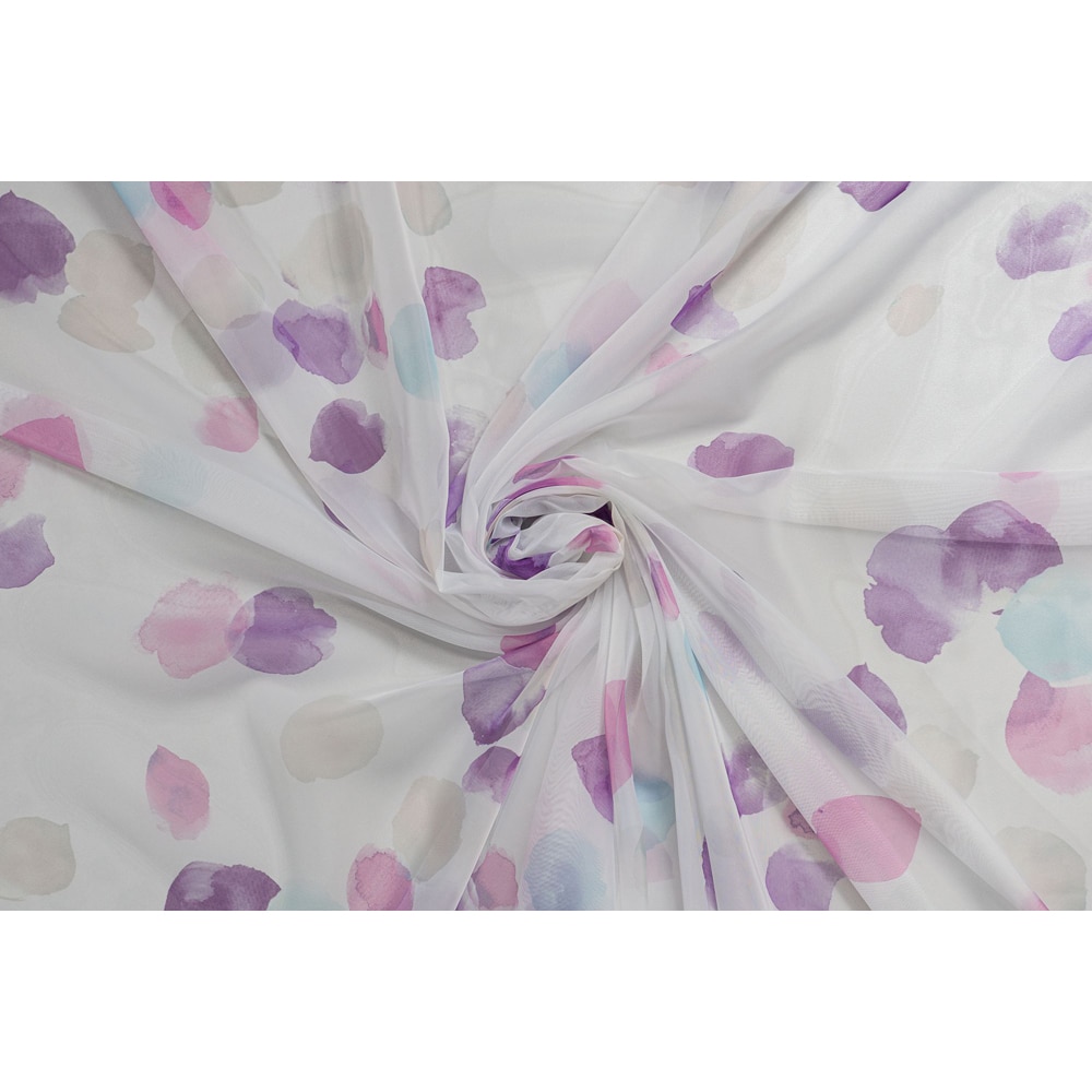 Perdea Loraine, rejansa, 140 x 260 cm, mov