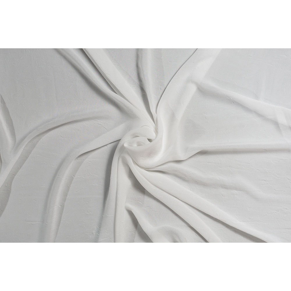 Perdea Toledo, rejansa, 140 x 260 cm, alb