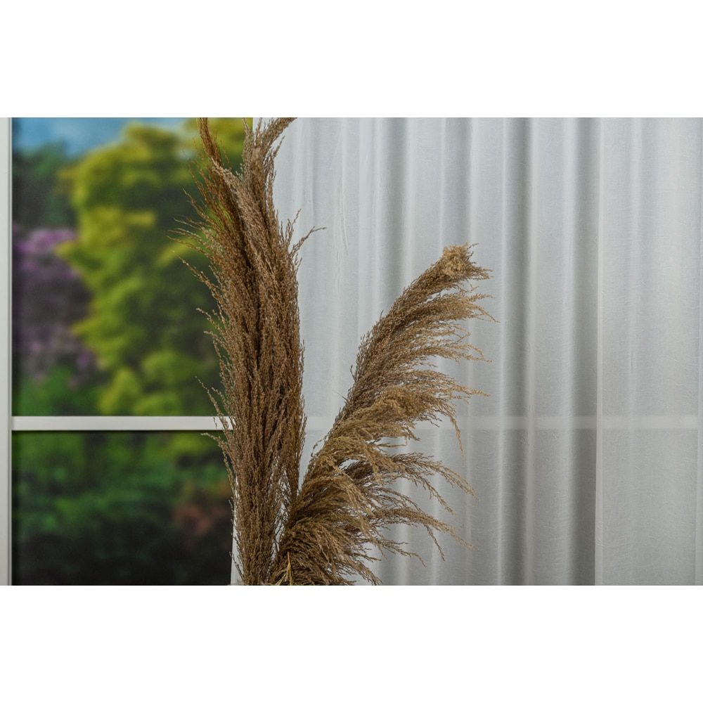 Perdea Toledo, rejansa, 140 x 260 cm, alb