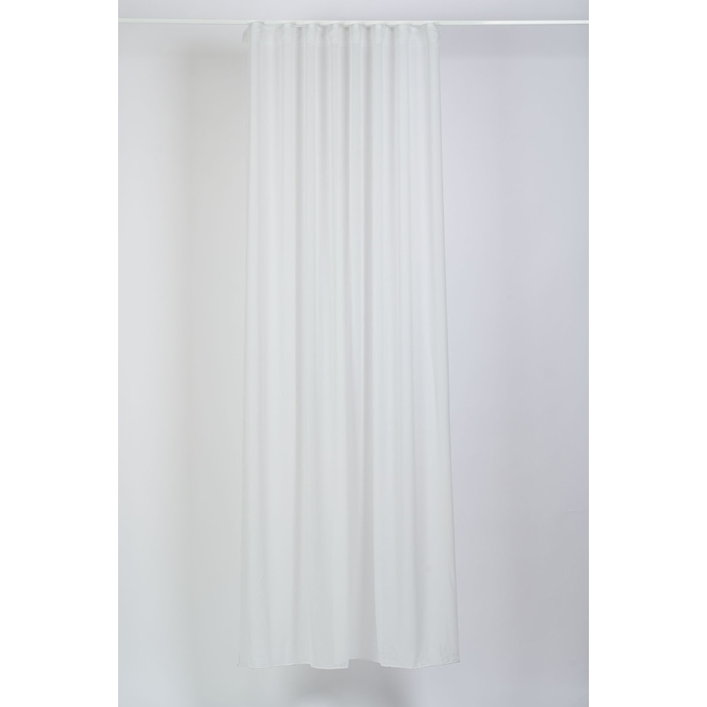 Perdea Toledo, rejansa, 140 x 260 cm, alb