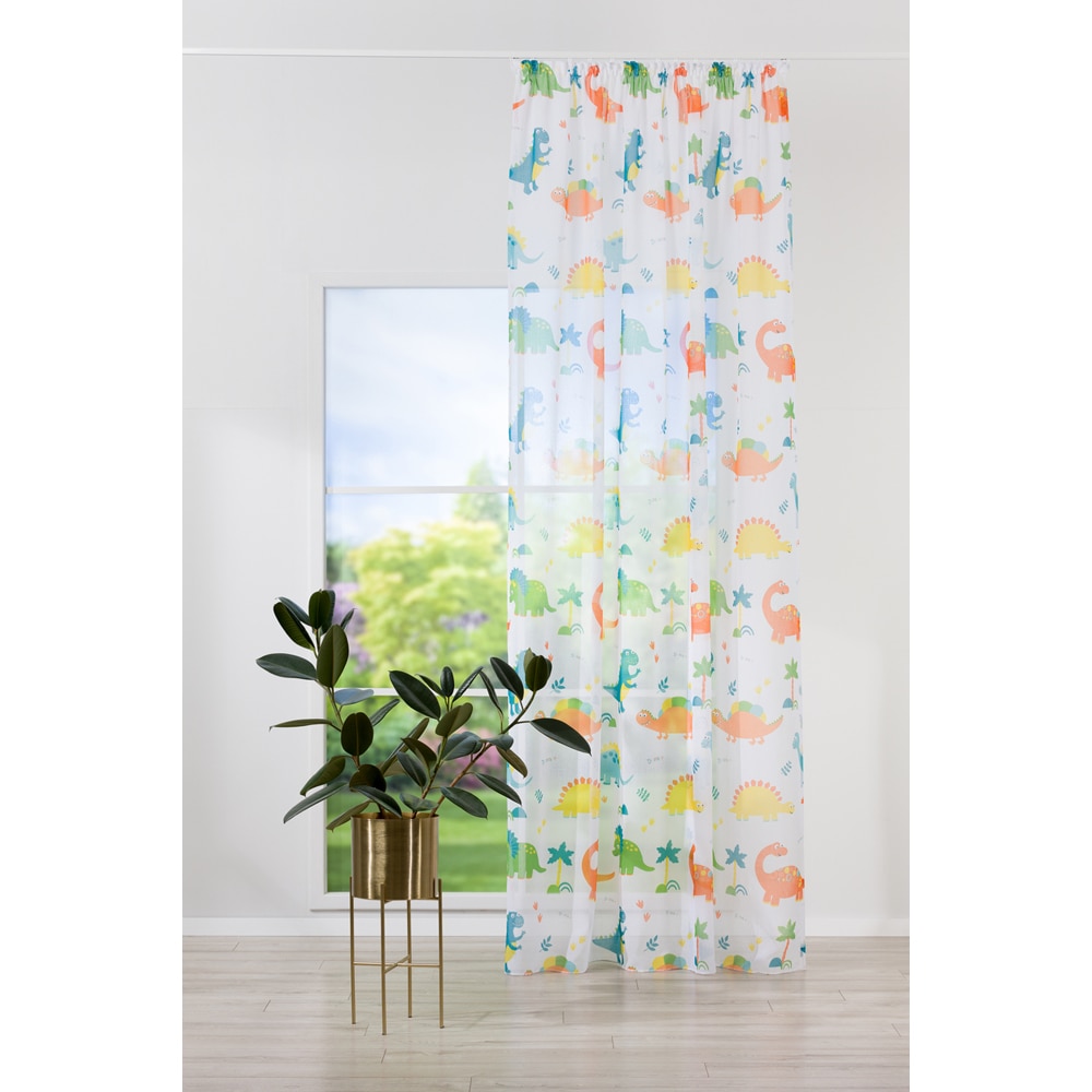 Perdea Tintin, rejansa, 140 x 245 cm, multicolor