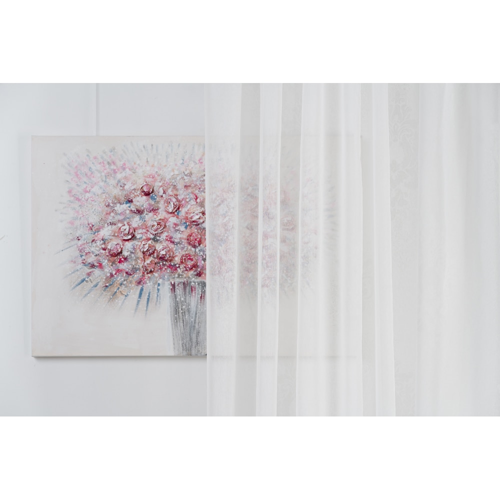 Perdea Marni, rejansa, 140 x 260 cm, crem