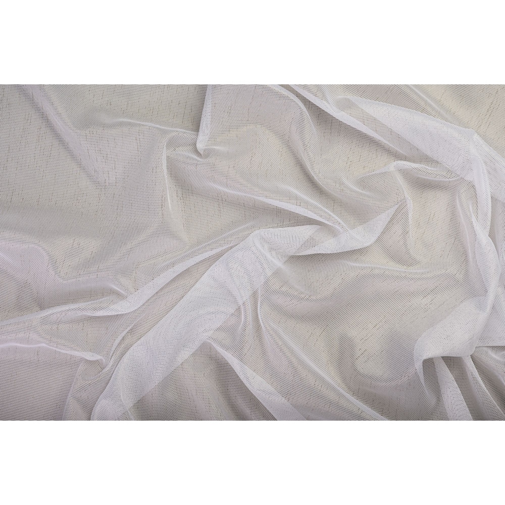 Perdea Baixa, rejansa, 140 x 260 cm, alb