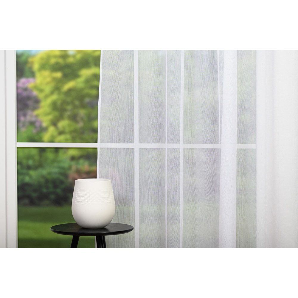 Perdea Baixa, rejansa, 140 x 260 cm, alb