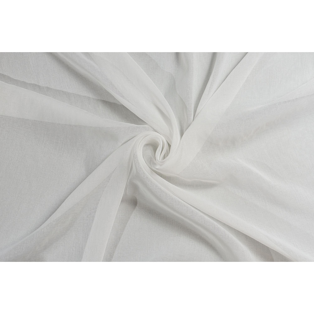 Perdea Kleo, rejansa, 140 x 260 cm, alb