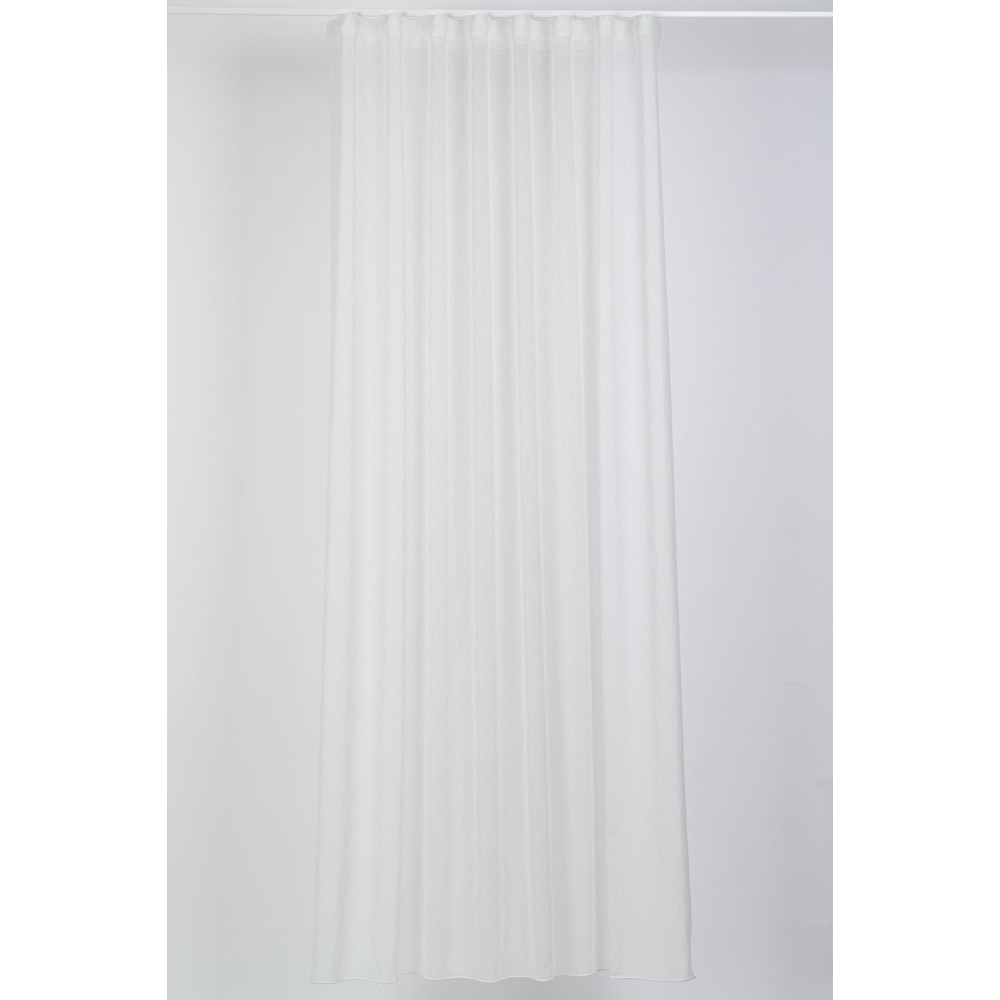 Perdea Kleo, rejansa, 140 x 260 cm, alb