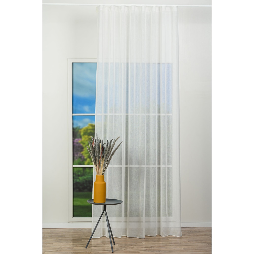 Perdea Kleo, rejansa, 140 x 260 cm, crem