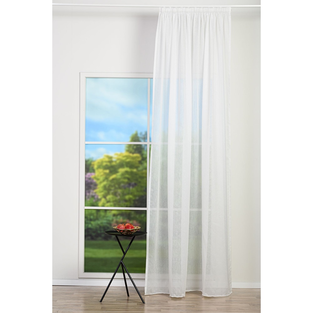 Perdea Galicia, rejansa, 140 x 260 cm, crem