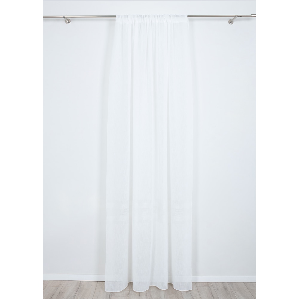 Perdea Austral, rejansa, 140 x 260 cm, crem