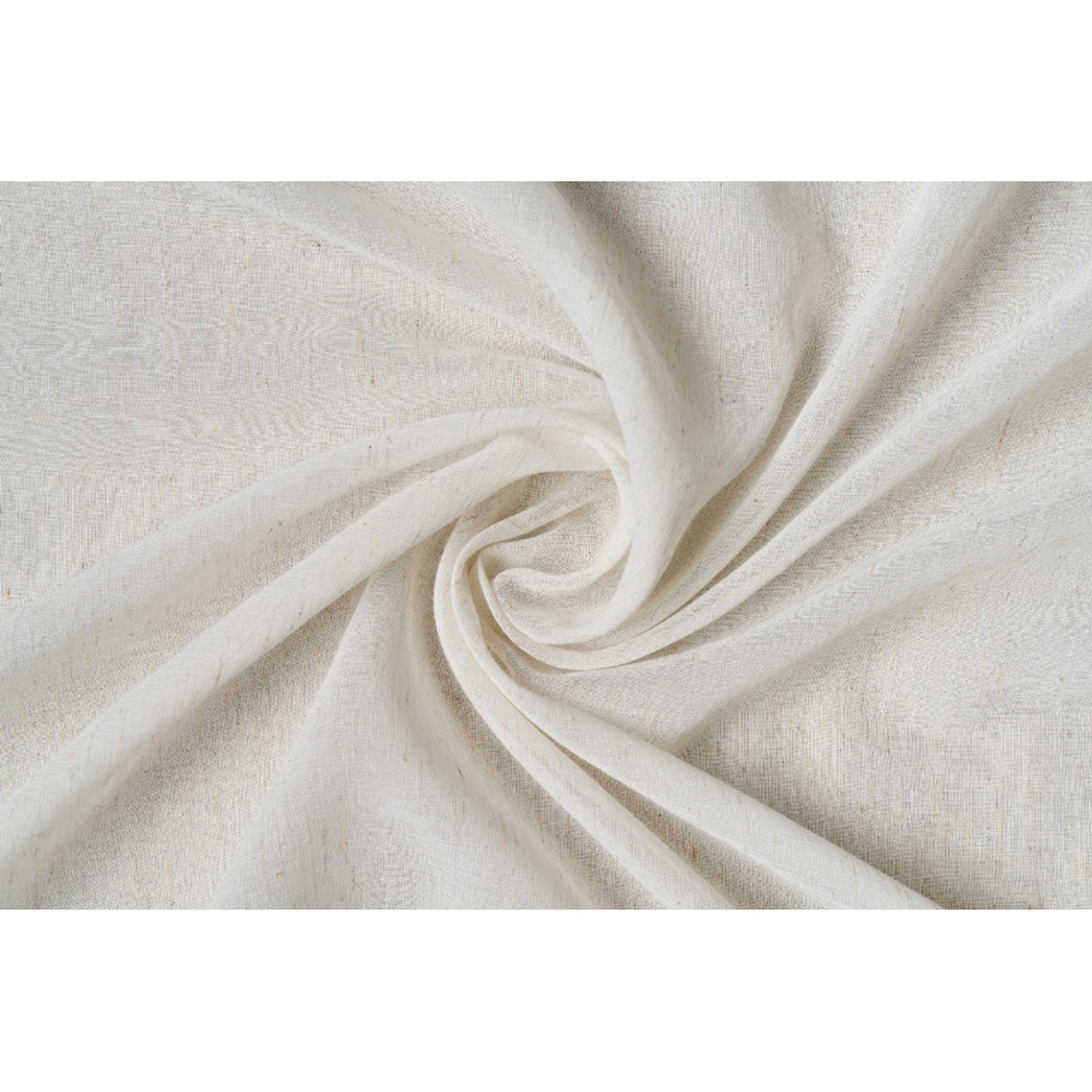 Perdea Sumo, inele, 140 x 255 cm, crem