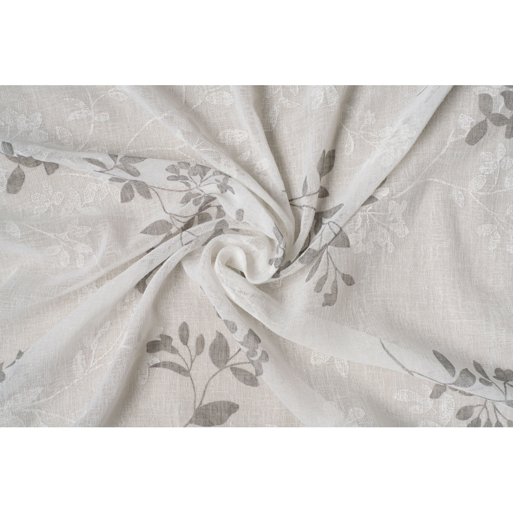 Perdea Calvi, rejansa, 140 x 260 cm, gri