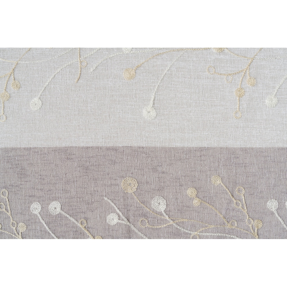 Perdea Casino, inele, 140 x 255 cm, crem