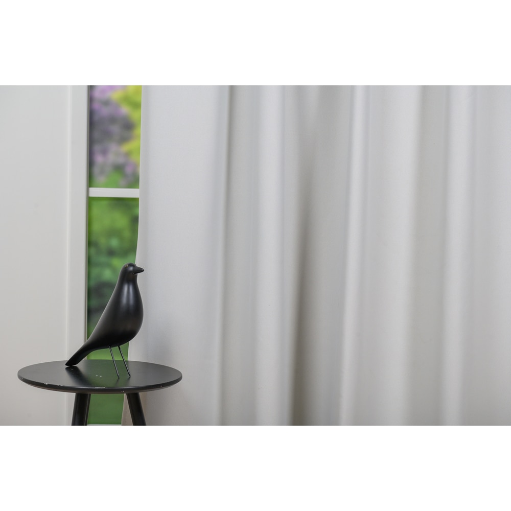 Draperie Sandro, rejansa, 140 x 260 cm, semiopac, gri deschis