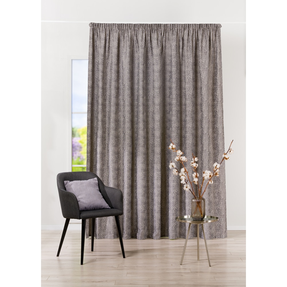 Draperie Marciano, rejansa, 140 x 260 cm, semiopac, gri