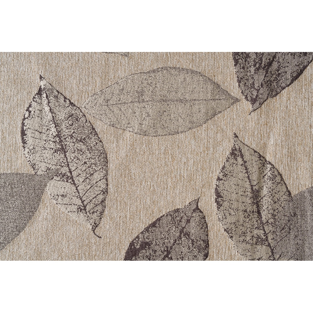 Draperie Orient, rejansa, 140 x 260 cm, semiopac, maro-auriu