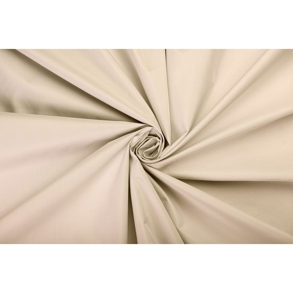 Draperie Jeff, inele, 140 x 260 cm, opac, crem