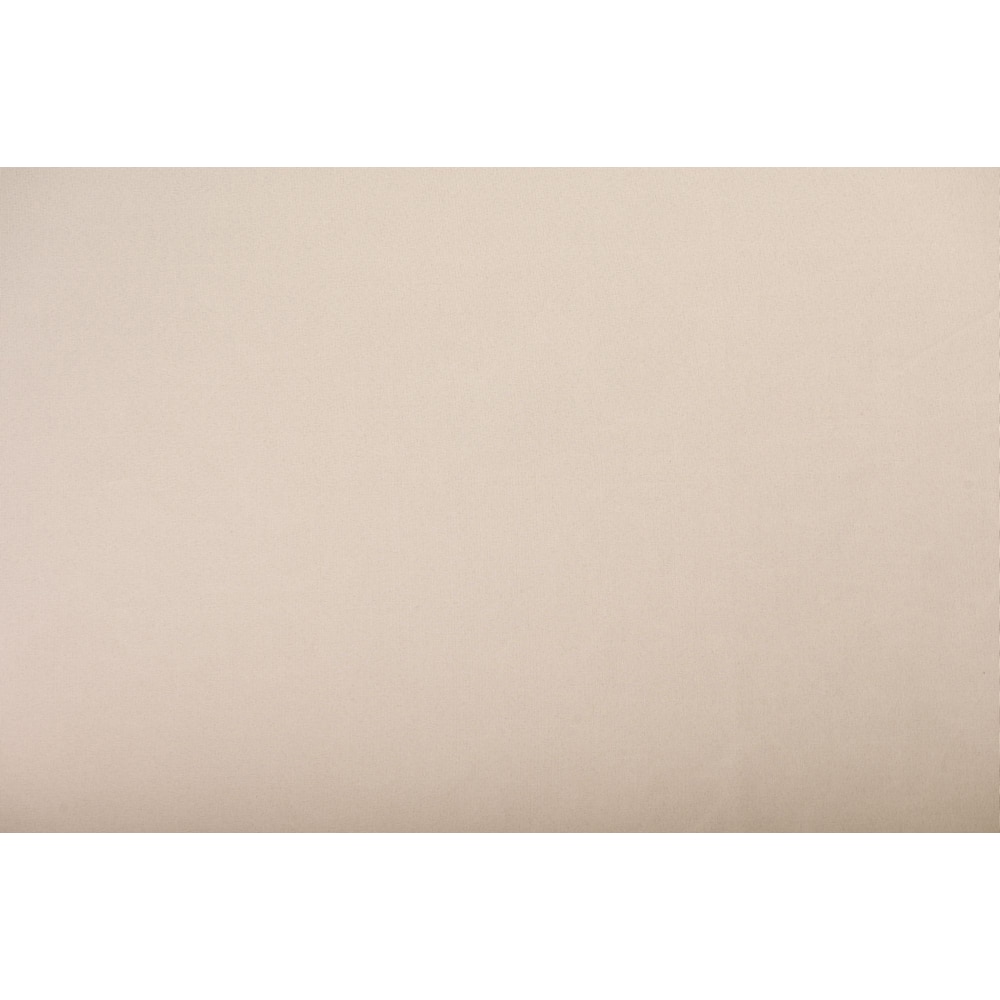 Draperie Jeff, inele, 140 x 260 cm, opac, crem