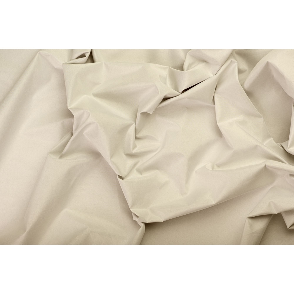 Draperie Jeff, inele, 140 x 260 cm, opac, crem