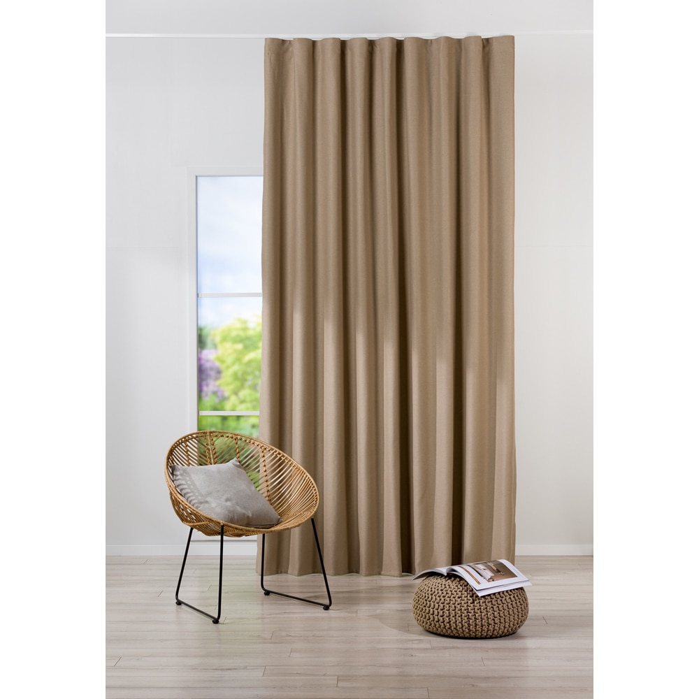Draperie Avante, rejansa, 140 x 260 cm, semiopac, cappuccino