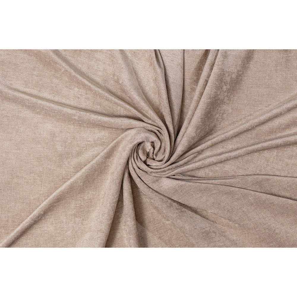 Draperie Magnolia, inele, 140 x 260 cm, semiopac, nisip